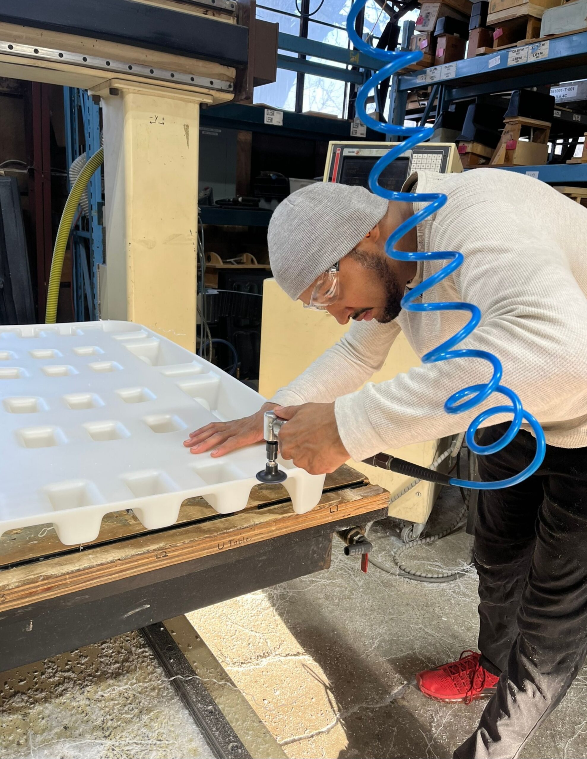 Finishing Vacuum Thermoforming HMWPE Quality MD 2025